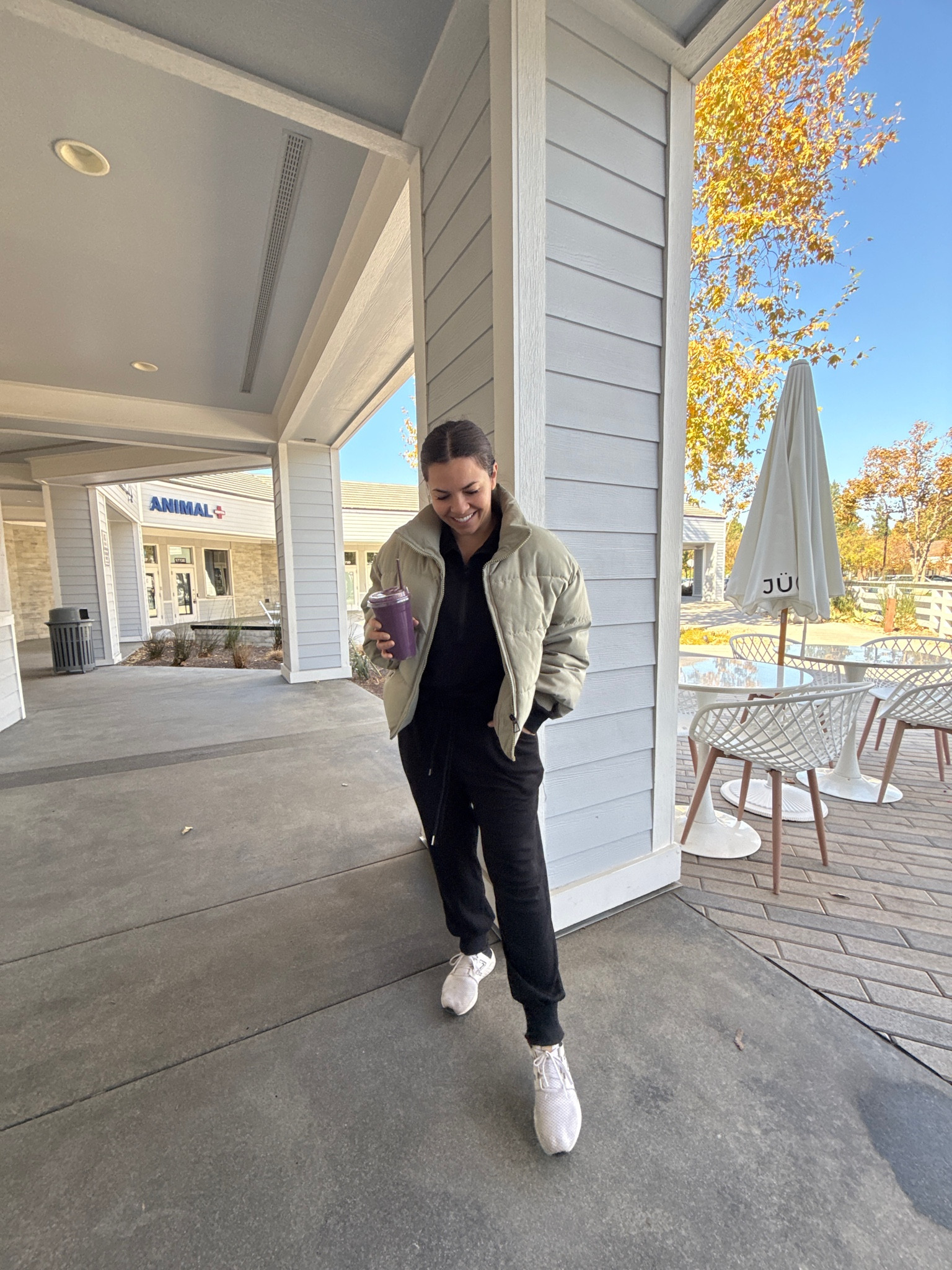 Love these ribbed two piece lounge sets! Comfortable, loose fit, half zip top, pants have stretch waistband with pockets. I sized up to a large for a looser waist band. The pants are longer on me (5’2”) so I just cuffed the bottoms. I have this set in a rust orange too and want to get a couple more colors.

This jacket is so warm and feels cozy on. Runs big. Wearing a medium. Comes in multiple colors.

#LTKFindsUnder50 #LTKMidsize #LTKFindsUnder100