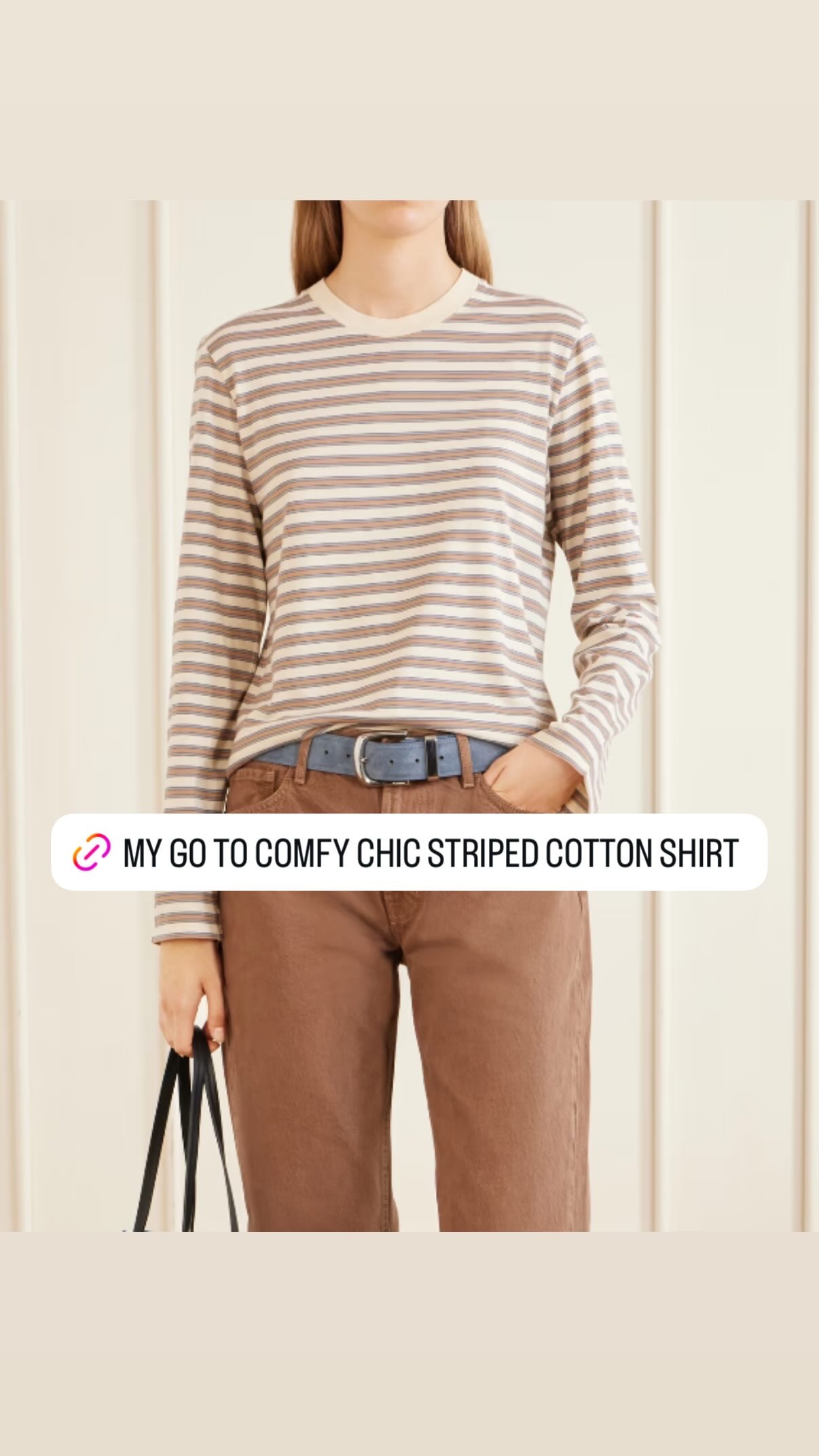 My go to comfy chic striped cotton shirt. Sharing a roundup of neutrals worth noting, from blouses, bags, dresses, skirts, and more. If I were restarting my wardrobe, I would start here. 

 #LTKgrwm #LTKootd #LTKmomlife