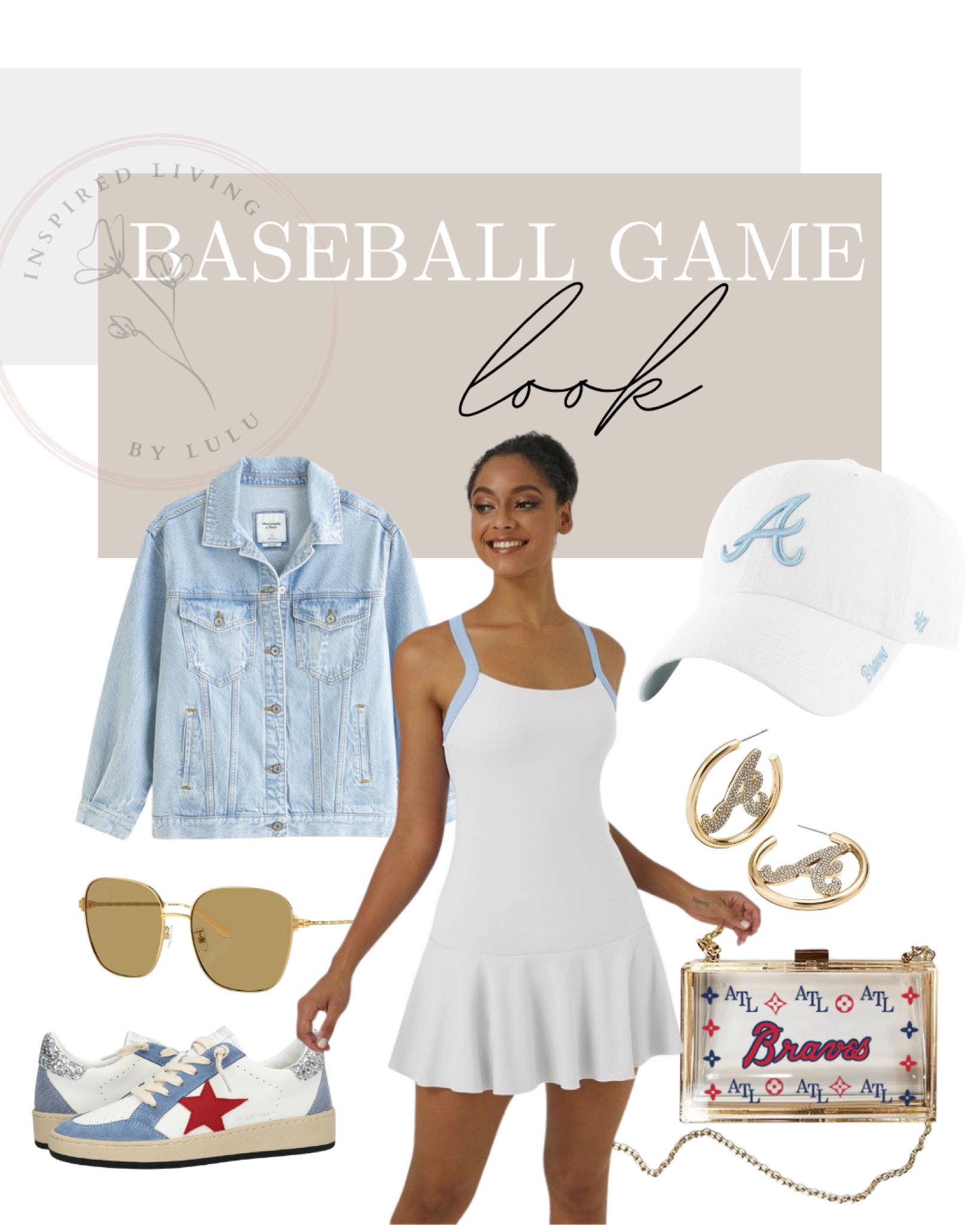 It’s officially baseball season! This baby blue Braves hat is so cute!

Atlanta Braves Women Outfit Inspo | Baseball Outfit | What to wear to baseball game 

#LTKSeasonal #LTKfindsunder100 #LTKstyletip