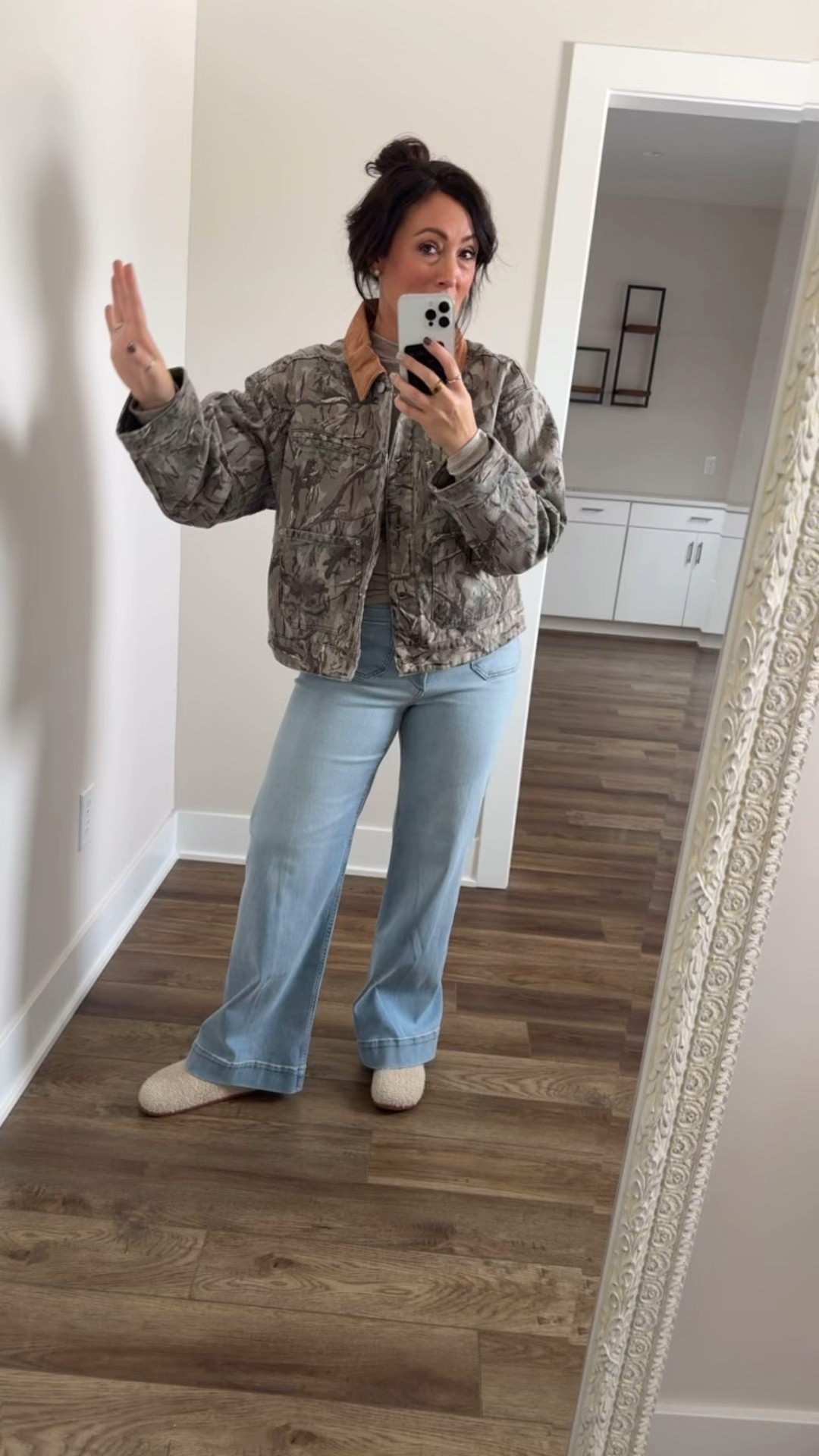 TARGET 🎯 TUESDAY 
• medium jacket - oversized fit 
• medium tee
• size 28 denim
• clogs run big, size down 


#LTKGiftGuide #LTKCyberWeek #LTKFindsUnder50