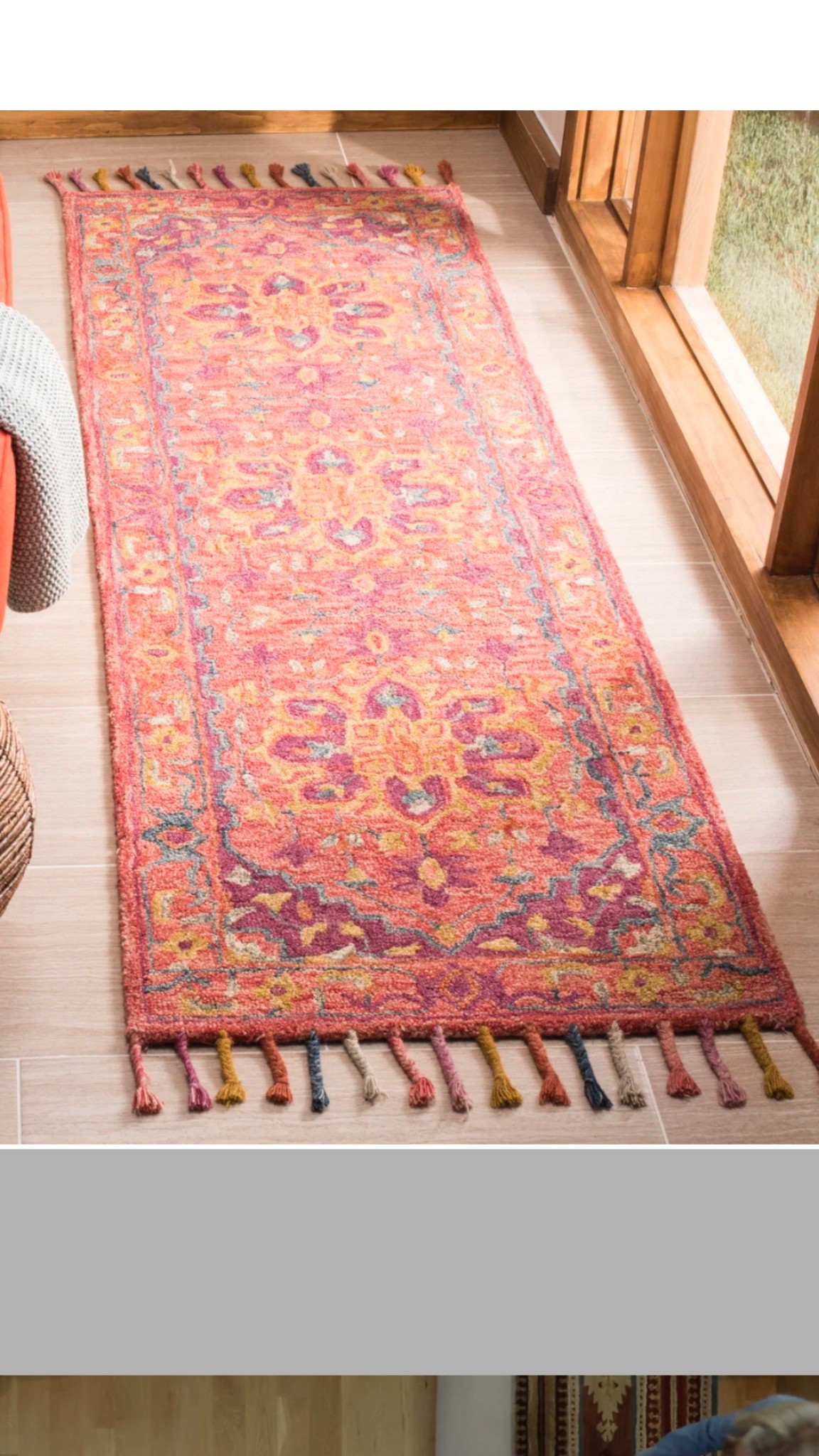 Add a little coloring to decorate your floors with a colorful area rug 

#LTKHome