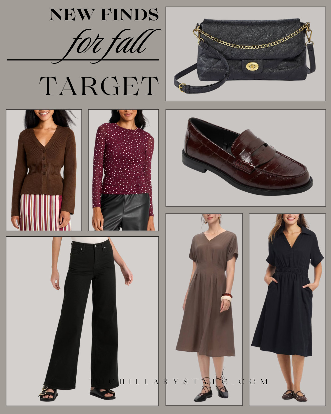 Target Fall Fashion Finds for an Elevated Everyday Wardrobe

Target’s newest fall fashion finds are full of polished staples you can wear now and into the holiday season. Think chocolate brown cardigans, burgundy loafers, wide-leg denim, quilted handbags, easy midi dresses, and rich seasonal color. These affordable Target finds make creating chic, expensive-looking fall outfits effortless.

#TargetStyle #TargetFashion #TargetFinds #TargetNewArrivals #FallFashion #FallOutfits #FallStyle #AffordableFashion #ChocolateBrown #BurgundyTrend #Loafers #WideLegJeans #FallDresses #CapsuleWardrobe #ElevatedBasics #EverydayStyle #LTKFashion #LTKFinds #PinterestFashion #TheHillaryStyle 

 

#LTKootd #LTKSeasonal #LTKOver40