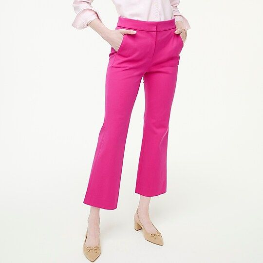 Kelsey cotton flare pant | J.Crew Factory