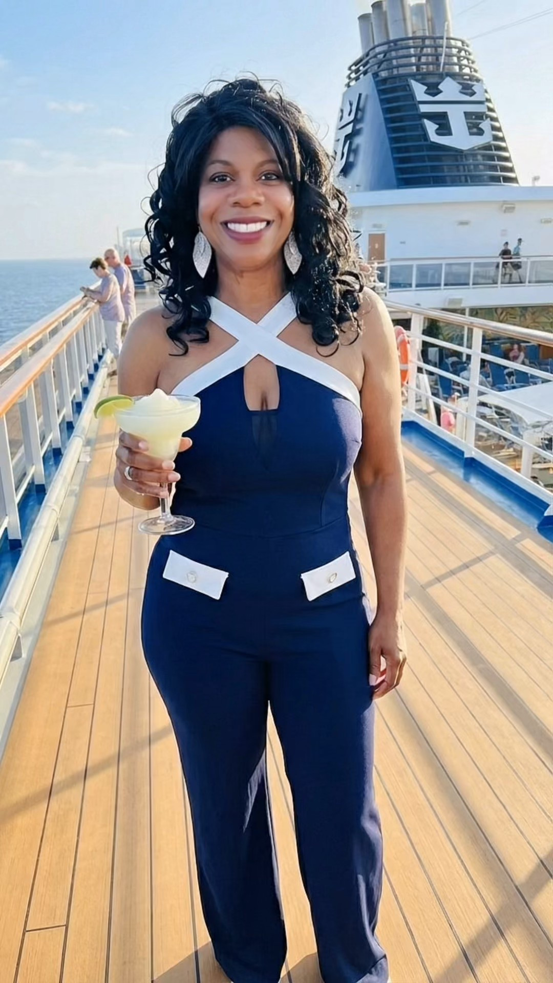 This jumpsuit says “Cruising” 💕

Cute ✅
Sexy ✅
Affordable ✅

If you are searching for what to wear on a cruise - you found it🙂
I’m wearing a 2xl, as this runs a little small in my opinion. I’m 185 lbs. and 5 ft. 7 😊

#cruiseoutfit #whattowearoncruise #cruisewear #vacationoutfit #vacationstyle #vacationwear #amazonfashion #summeroutfit #beachvacation #vacation #firsttimecruise #resortoutfit #resortwear

Comment SHOP below to receive a DM with the link to this post on my LTK ⬇  #ltktravel #ltkover40 #ltkootd