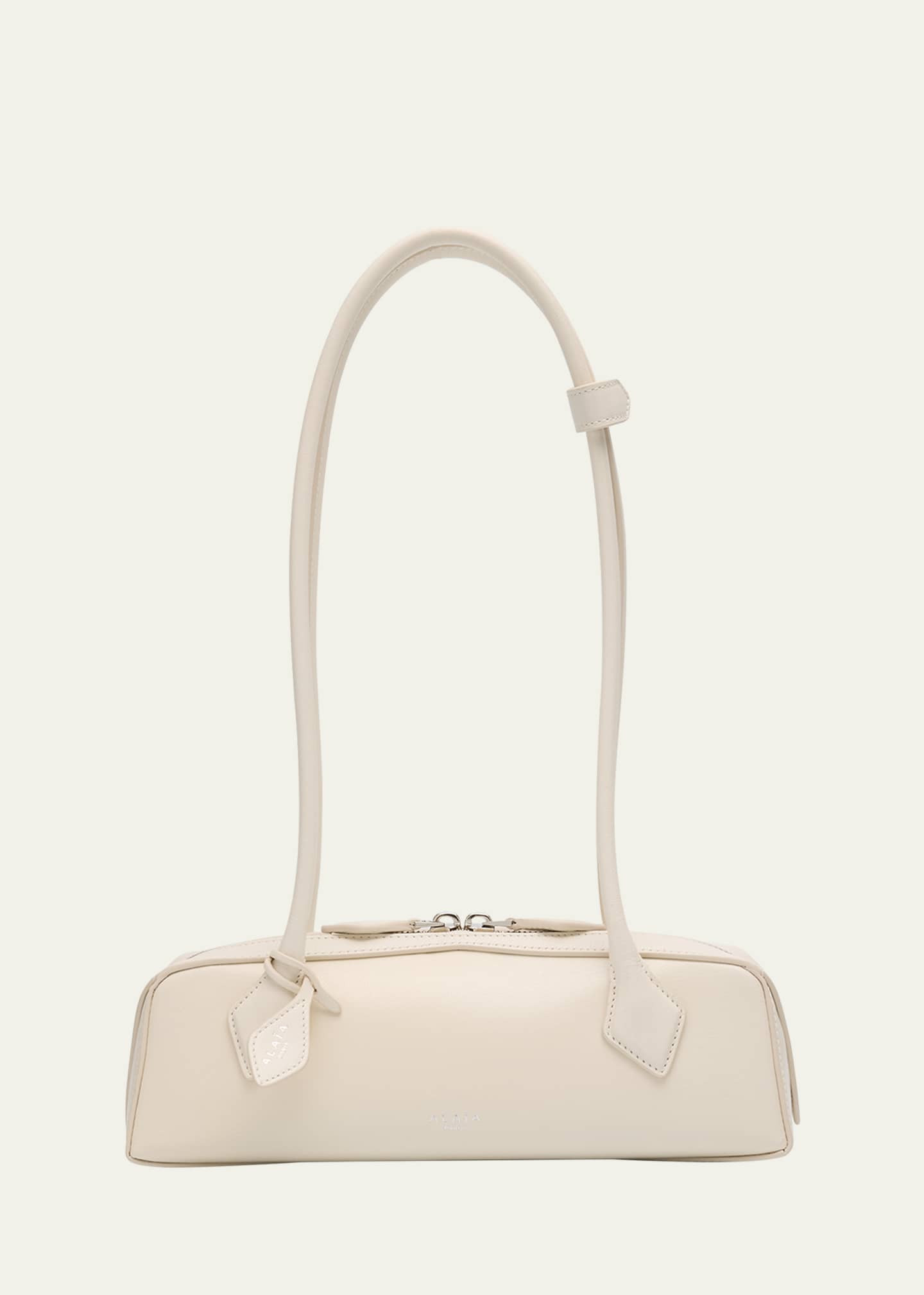 ALAIA Le Teckel Small Shoulder Bag in Leather | Bergdorf Goodman