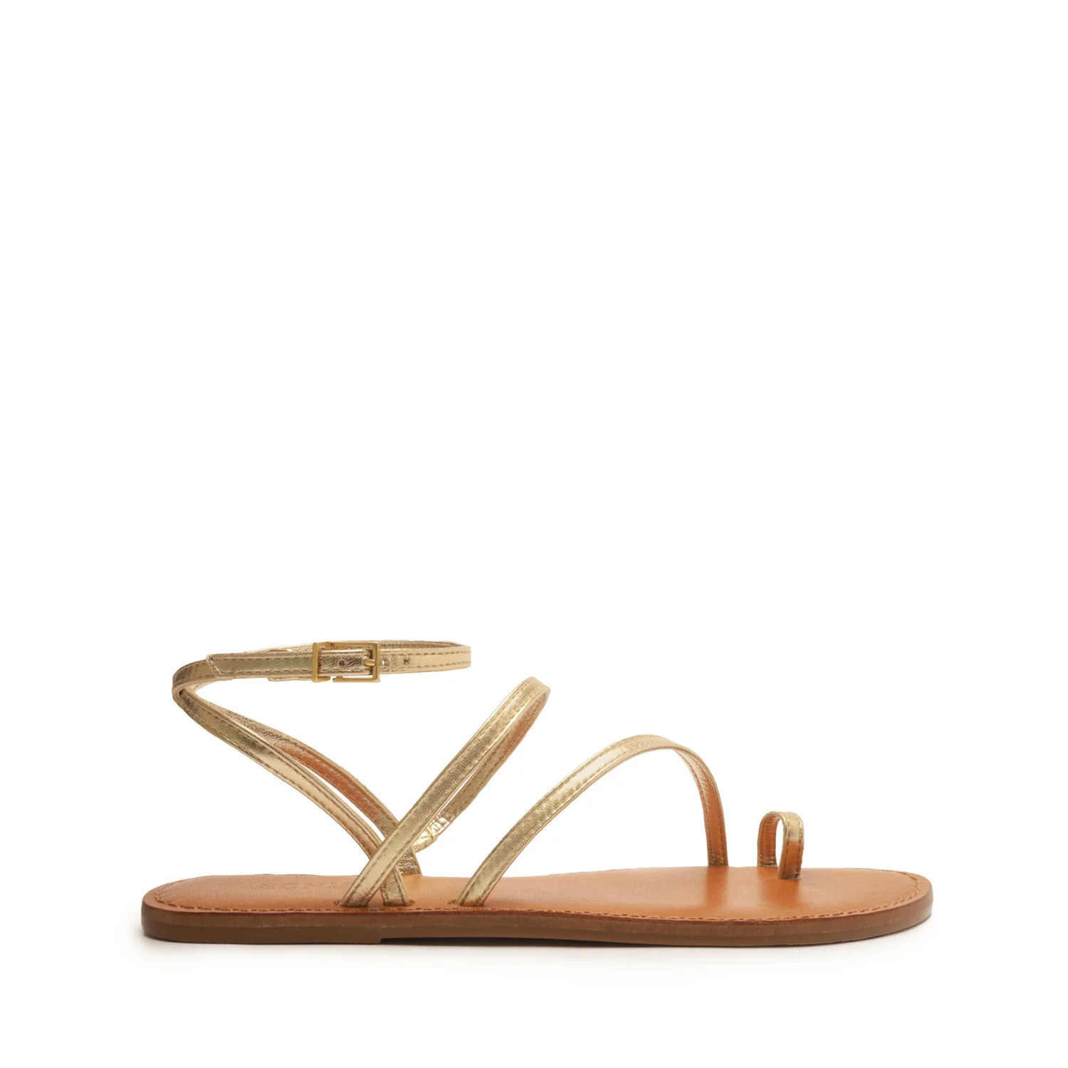 Hallea Metallic Leather Sandal | Schutz Shoes (US)
