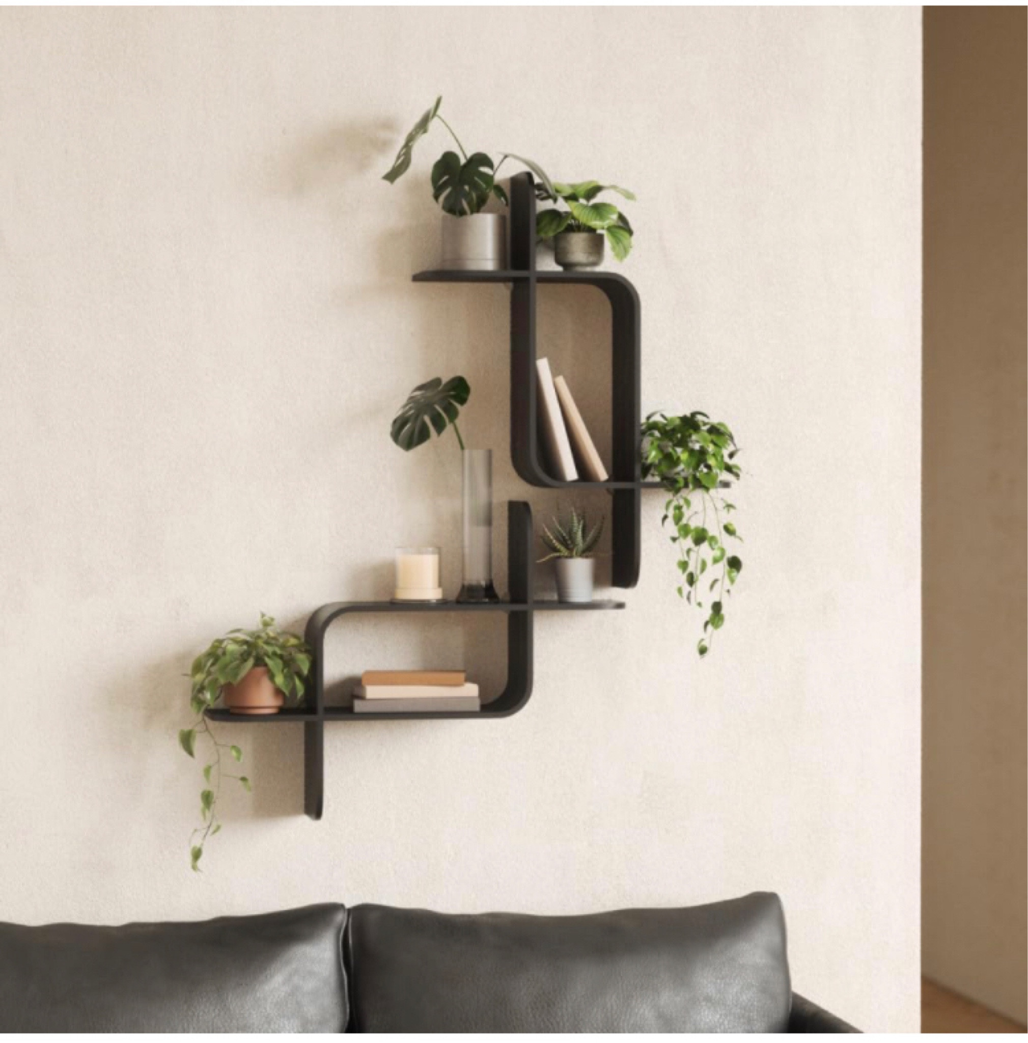Just another idea of Shelf Styling above the sofa 🛋️ 
#ltkitaly #amazon #amazonhome #amazonfinds #shelf #shlefstyling #home #homedecor #sofa #couch 

#LTKeurope #LTKhome #LTKfindsunder100
