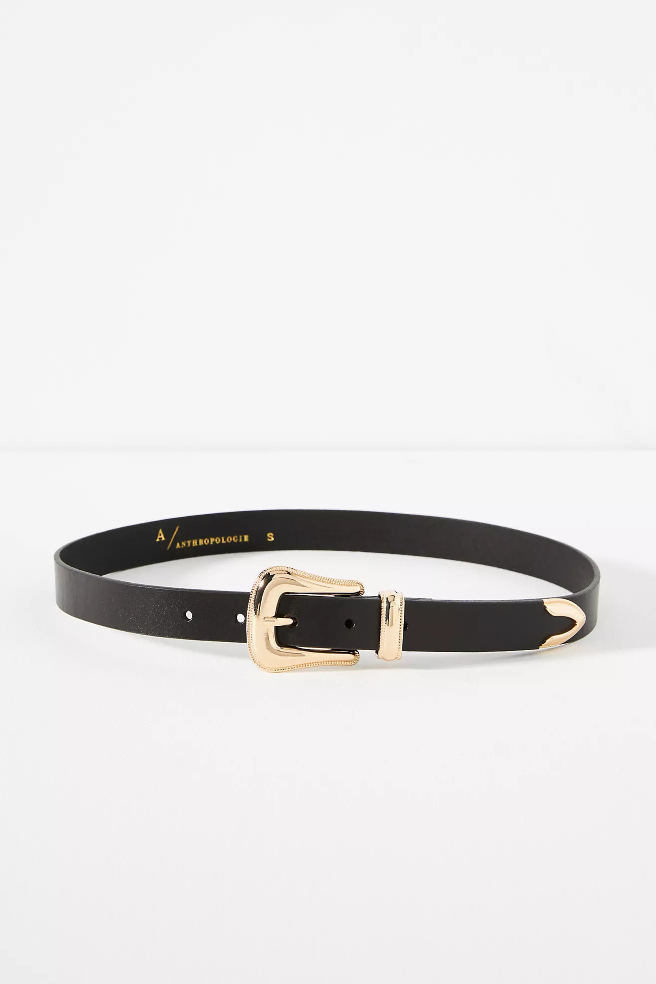 Hensler Western Buckle Leather Belt | Anthropologie (UK)