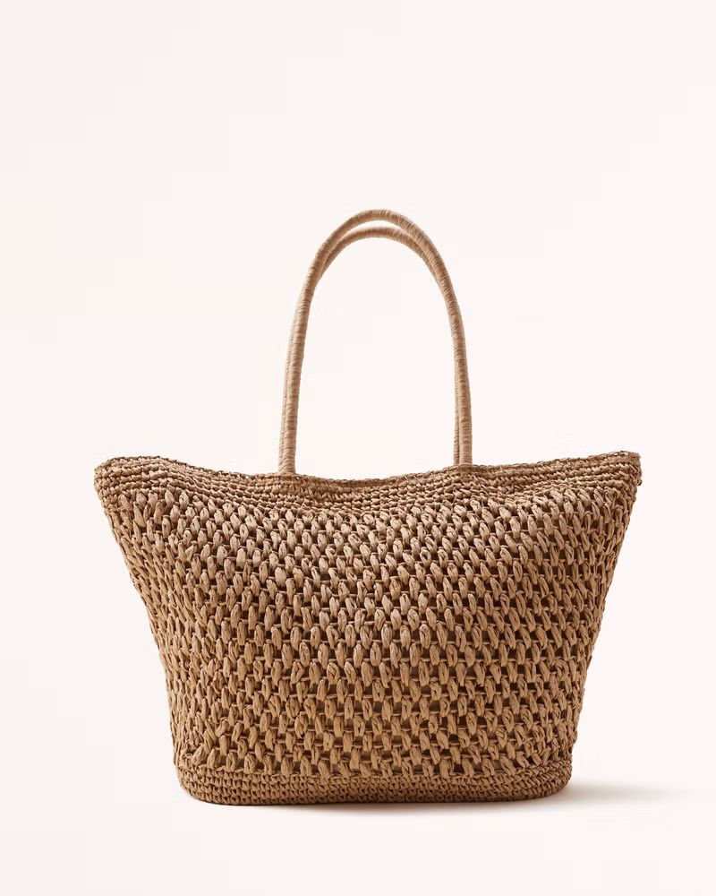 Packable Beach Tote Bag | Abercrombie & Fitch (US)