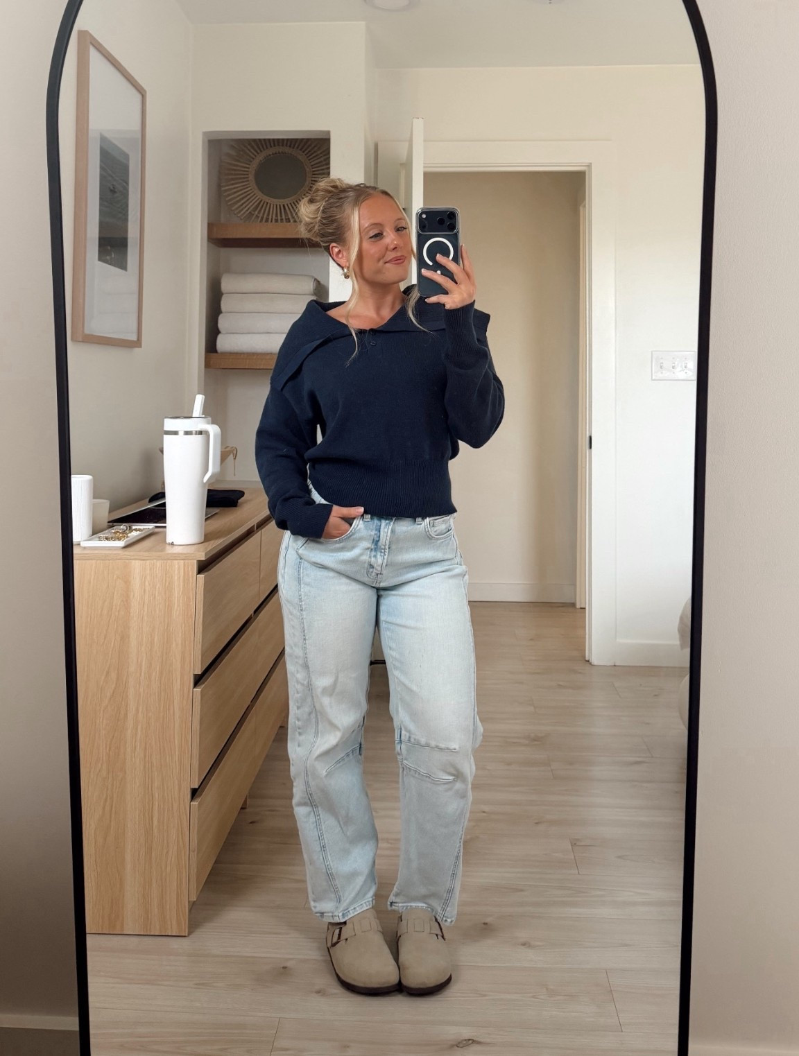 Cozy fall outfit🤍

#LTKFindsUnder100 #LTKPetite #LTKCyberWeek