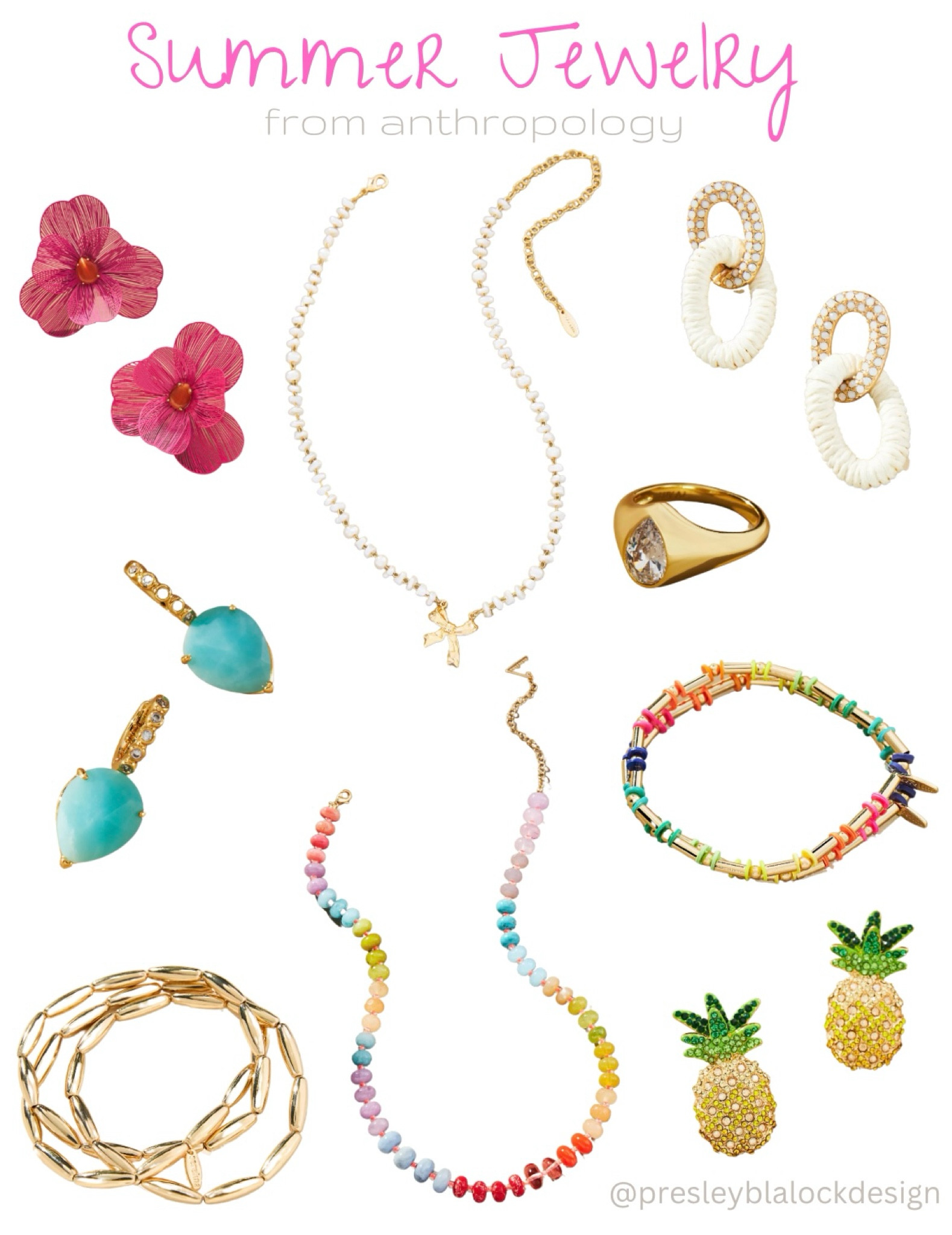 Anthropology Sale / Sale Alert / Summer Jewelry / Colorful Jewelry / Summer Earrings / Statement Earrings / Pineapple Earrings / Gold Bracelets / Beaded Bracelets / Beaded Necklace / Summer Accessories / Turquoise / Dangle Earrings 

#LTKSummerSales #LTKSaleAlert #LTKFindsUnder50