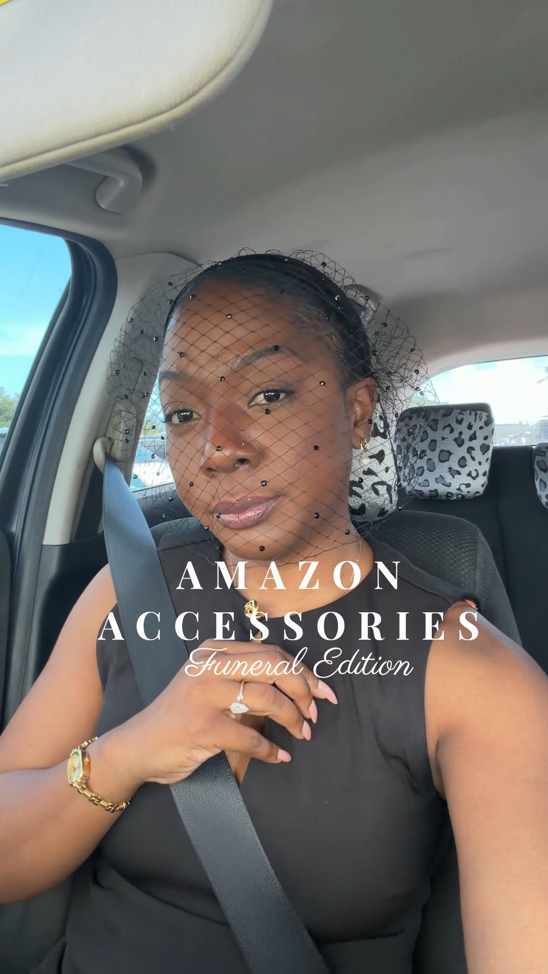Amazon accessories find 🖤✨ This birdcage veil + pearl earring combo is such an easy way to give an outfit that elegant vintage look. Perfect for weddings, bridal events, cocktail parties, church, tea parties, formal events, date night, or a chic special occasion outfit. I love how the fascinator veil instantly makes a simple black dress feel more elevated and put together.

#AmazonFinds #AmazonFashion #AmazonAccessories #BirdcageVeil #Fascinator #FascinatorHat #VeilHeadband #PearlEarrings #WeddingGuest #WeddingGuestStyle #BridalAccessories #VintageStyle #ElegantOutfit #SpecialOccasion #AmazonFashionFinds #LTKStyle #LTKFinds

#LTKootd #LTKgrwm #LTKdayinmylife