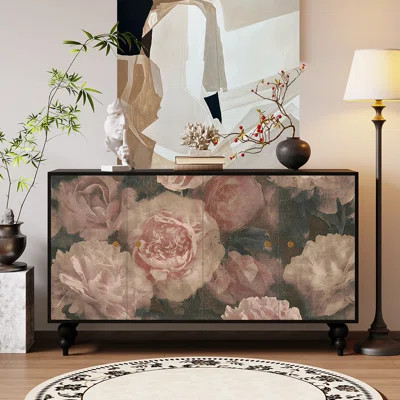 Adrialis 59" wide Solid Wood Sideboard | Wayfair North America