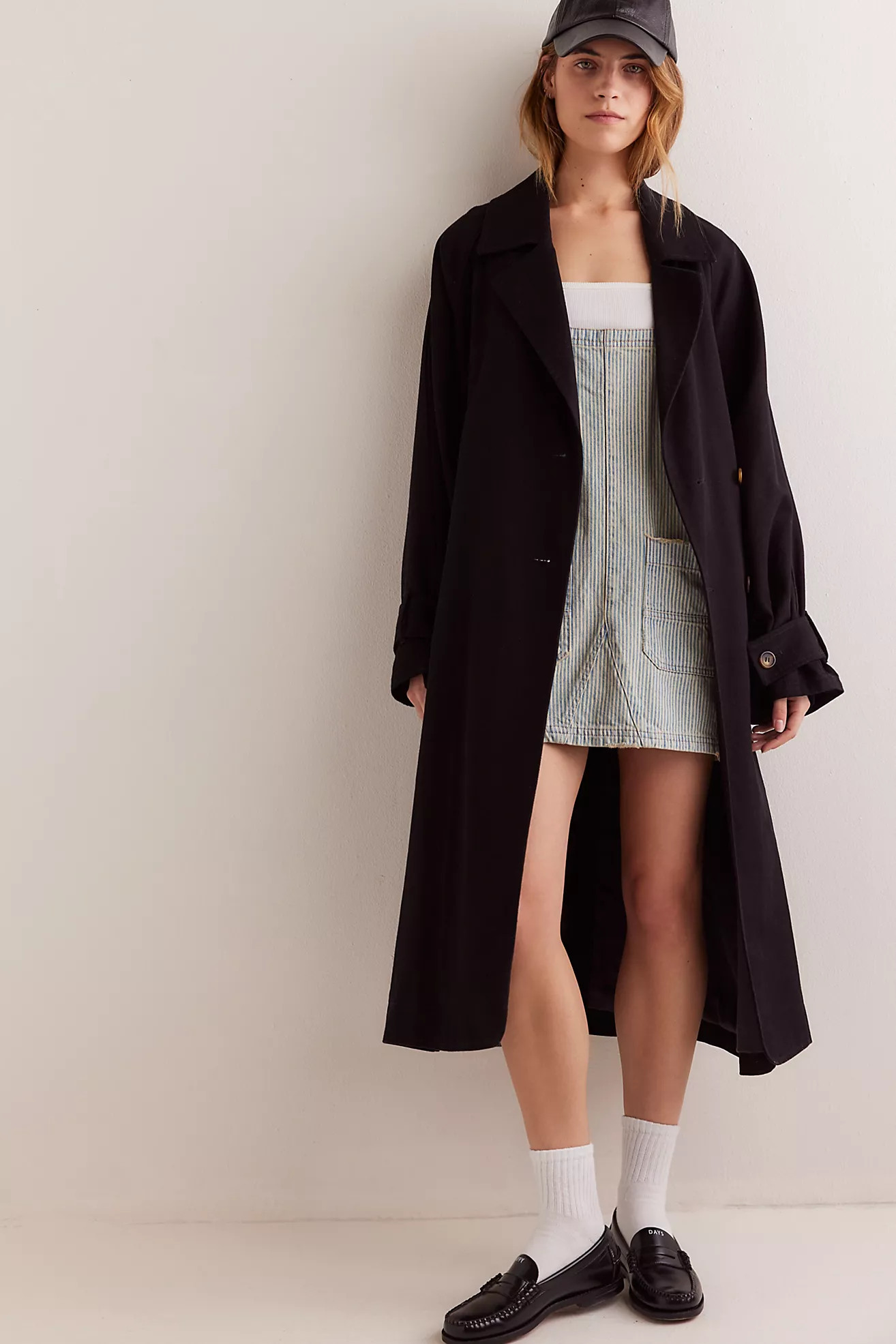 We The Free Overall Smock Mini Railroad Top | Free People (Global - UK&FR Excluded)