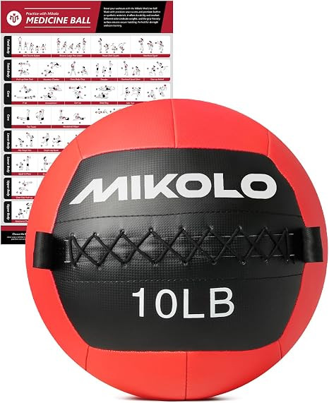 Mikolo Medicine Ball, Wall Ball,Soft Medicine Ball Set,Slam Ball for Core Training, Strength Work... | Amazon (US)