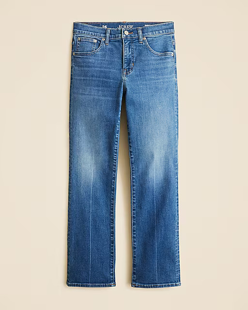 Mid-rise cropped kickout jean | J. Crew US