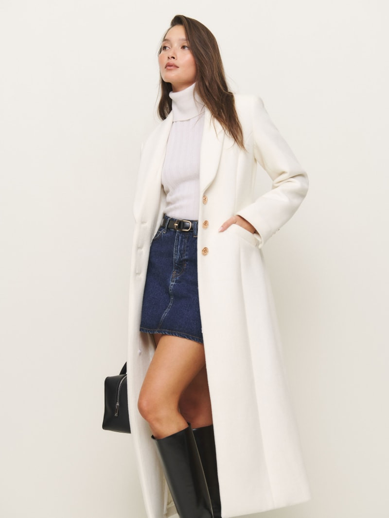 Eden Nipped Waist Coat | Reformation (Global)