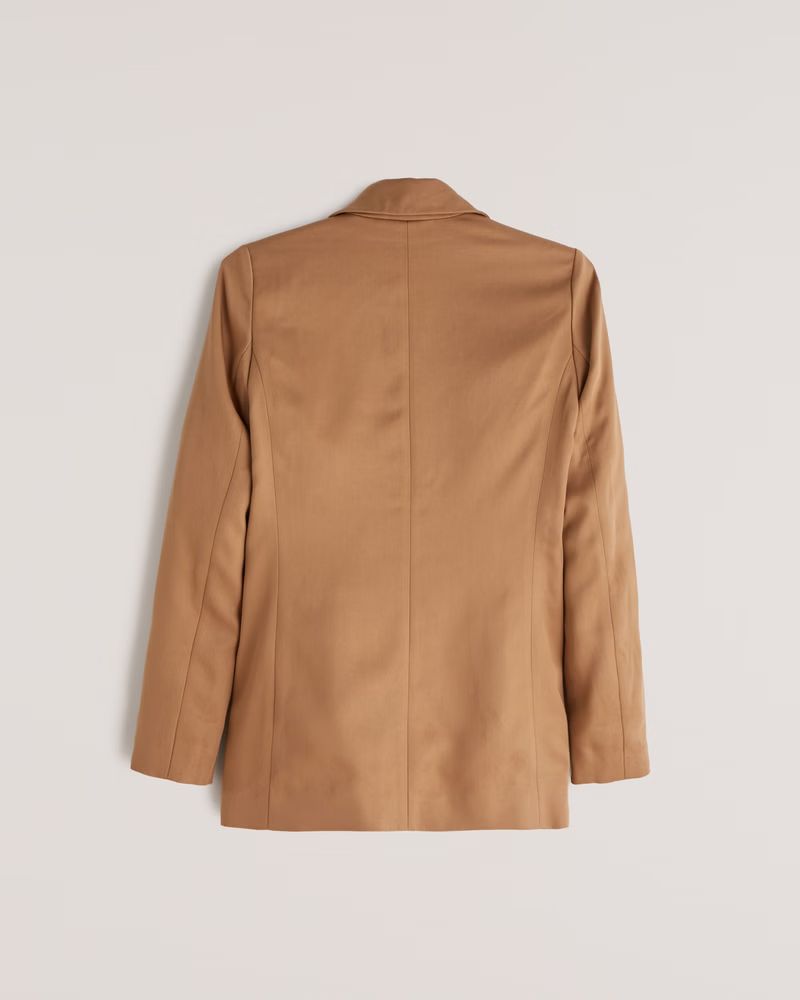 Women's Single-Breasted Blazer | Women's Clearance | Abercrombie.com | Abercrombie & Fitch (US)