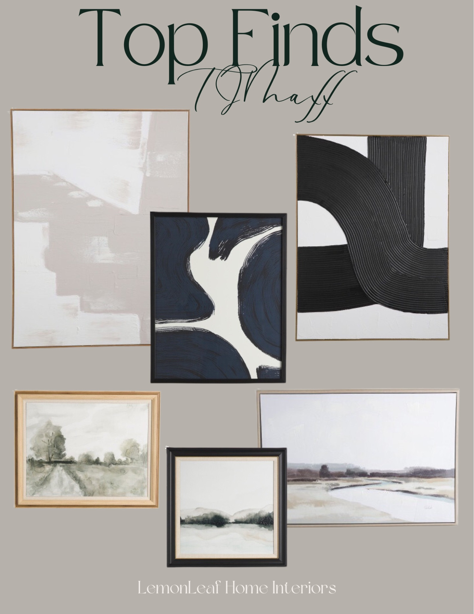 Modern wall art from tjmaxx
Framed canvas art
Modern home decor 
Neutral home decor 



#LTKunder100 #LTKhome #LTKstyletip