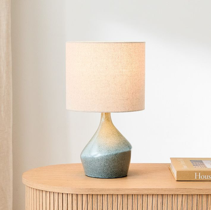 Asymmetry Ceramic Table Lamp (17") | West Elm (US)