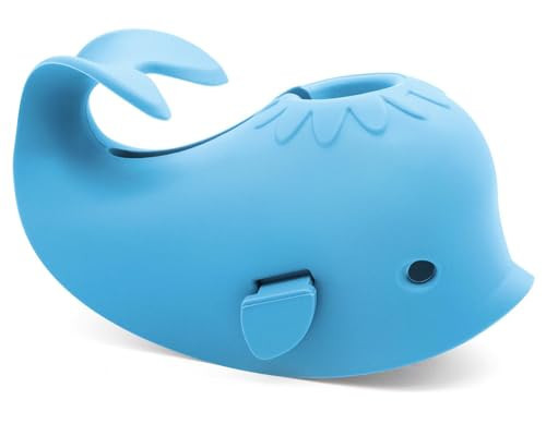 Baby Bathtub Faucet Cover, Baby Safety Protection Silicone Toys, Bath Spout Cover Baby Bathtub, Faucet Cover Baby Bathtub Silicone Whale for Kids, Toddler, Infant, Gifts for Children | Amazon (US)