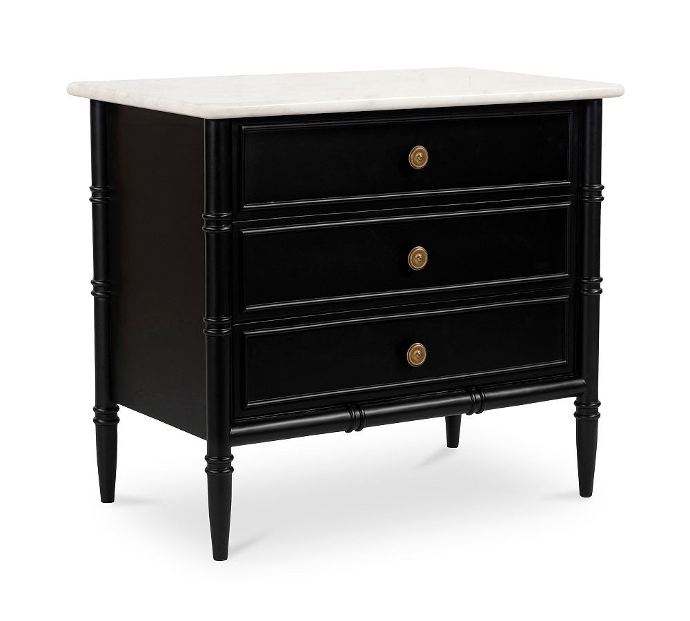 Adrien Marble Nightstand (34") | Pottery Barn (US)