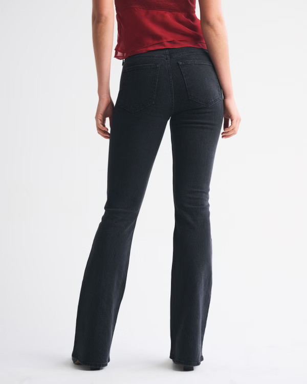 Women's High Rise Bootcut Lace Jean | Women's New Arrivals | Abercrombie.com | Abercrombie & Fitch (US)