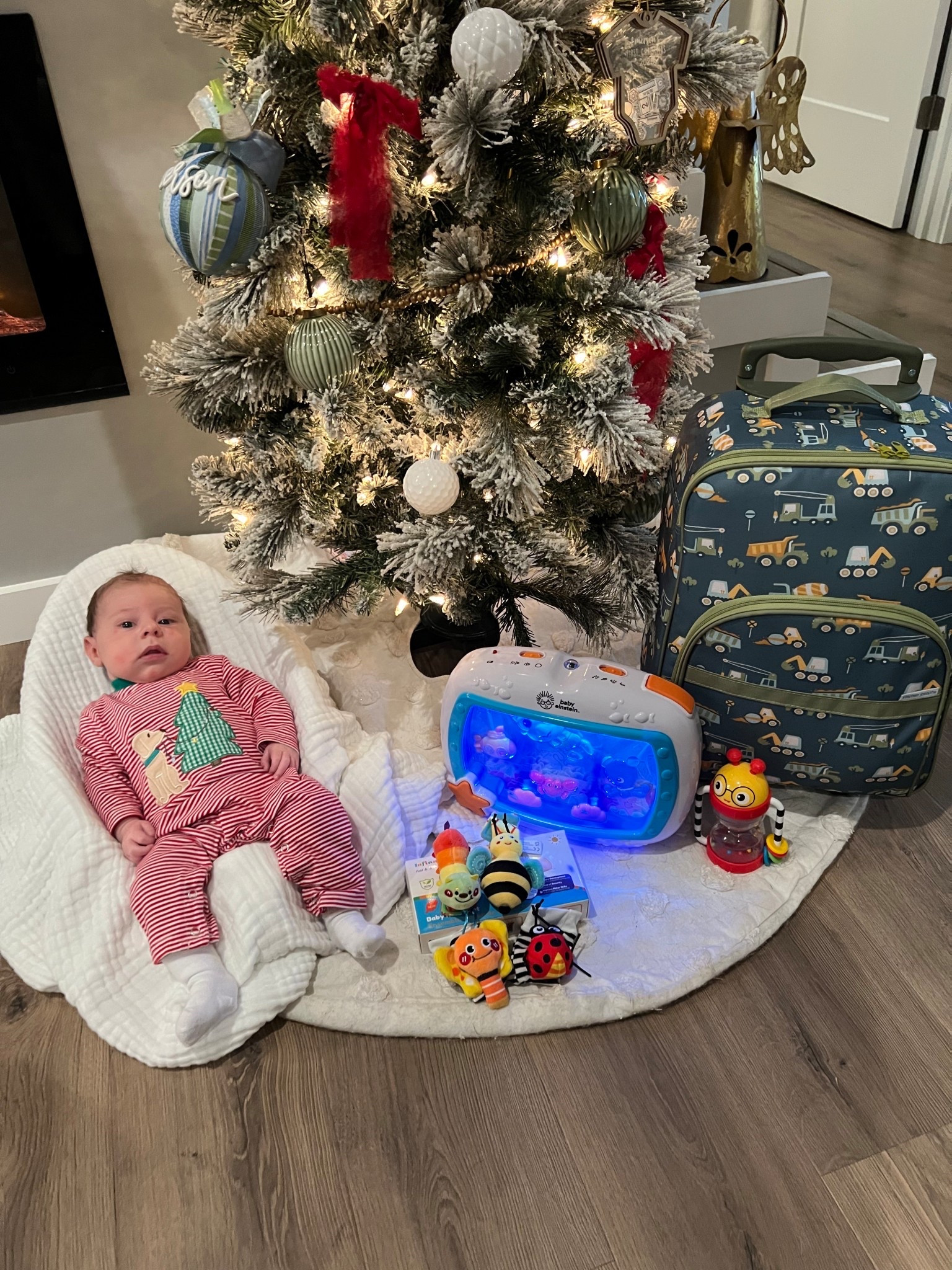 Christmas gifts for our newborn 🎁 

#LTKmomlife #LTKBaby #LTKHoliday