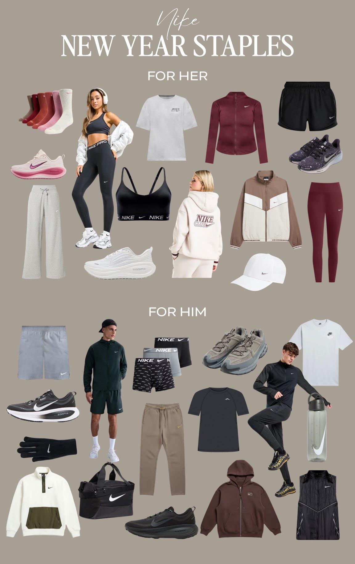 NIKE New Year Staples For Him & Her 👟

#LTKfitness #LTKmens #LTKgiftguide
