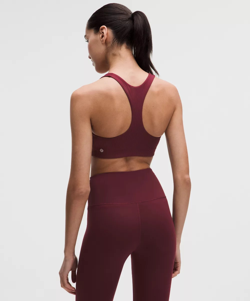 All-Time Hero Ribbed Sports Bra   Medium Support, B/C Cup | lululemon (AU)
