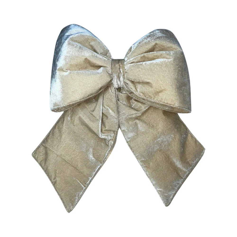 The Holiday Aisle® Plush Velvet Christmas Bow | Wayfair North America