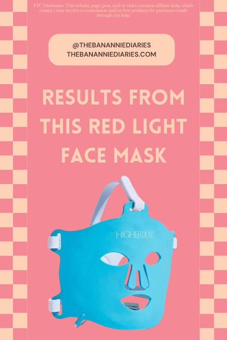 Shop this red light face mask that has benefited my skins in so many ways! Less redness, less acne, relief of fine lines, and more! #TheBanannieDiaries 

#LTKbeauty