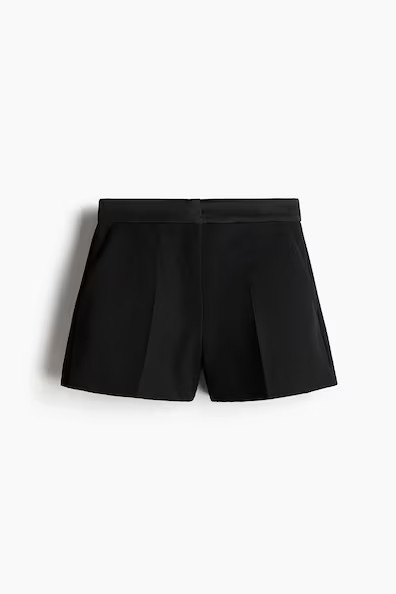 H & M - Tailored shorts - Black | H&M (UK, MY, IN, SG, PH, TW, HK)