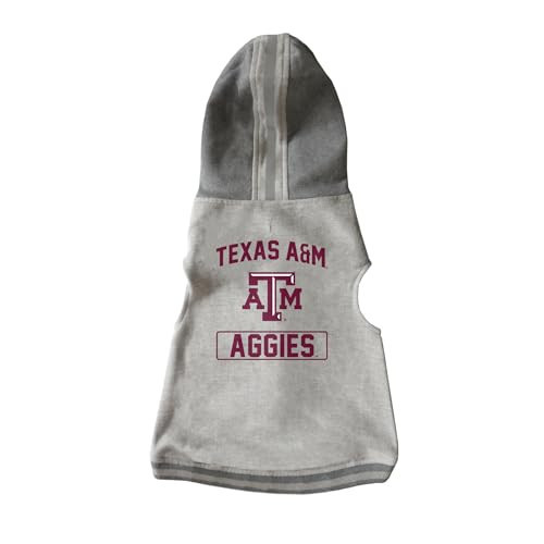 Littlearth NCAA Texas A&M Aggies Pet Hooded Crewneck, Team Color, Small | Amazon (US)