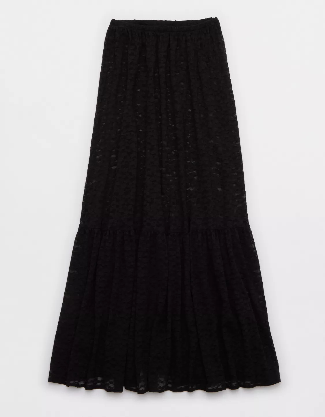 Aerie Tiered Lace Maxi Skirt | American Eagle Outfitters (US & CA)