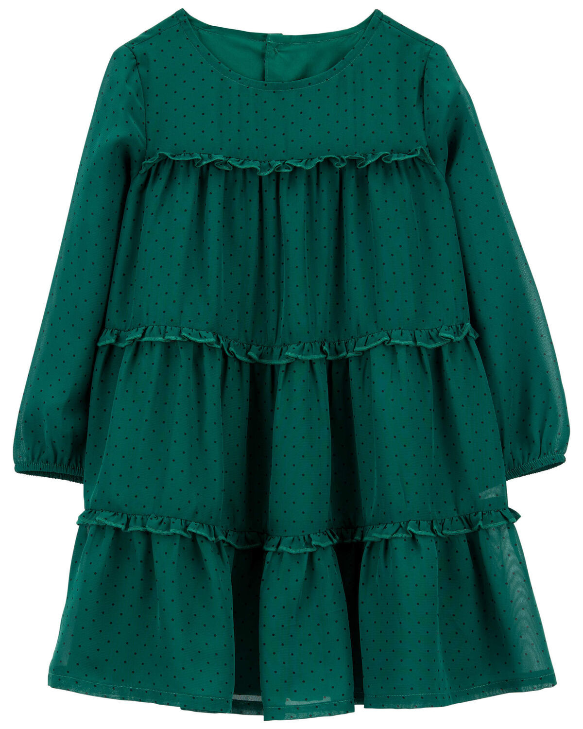 Toddler Crepe Chiffon Holiday Dress - Carter's | Carter's | Carter's Inc