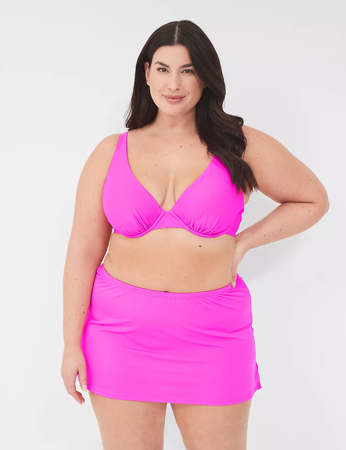 Underwire Plunge Bikini Top | LaneBryant | Lane Bryant (US)