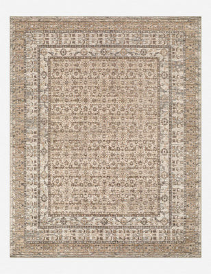 Tamkin Hand-Knotted Rug, Tan and Beige, 10' x 14' | Lulu and Georgia 
