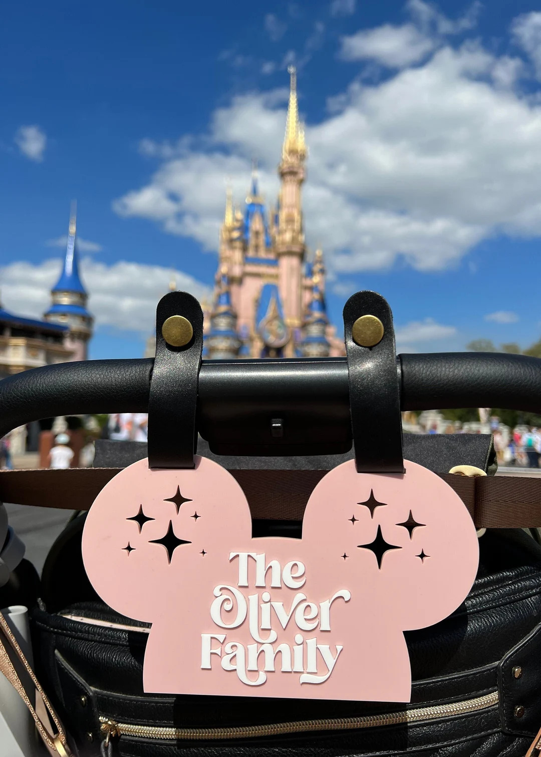 Disney Inspired Personalized Stroller Sign, Mickey Ears Decor, 1st WDW Family Vacation Memento, A... | Etsy (US)