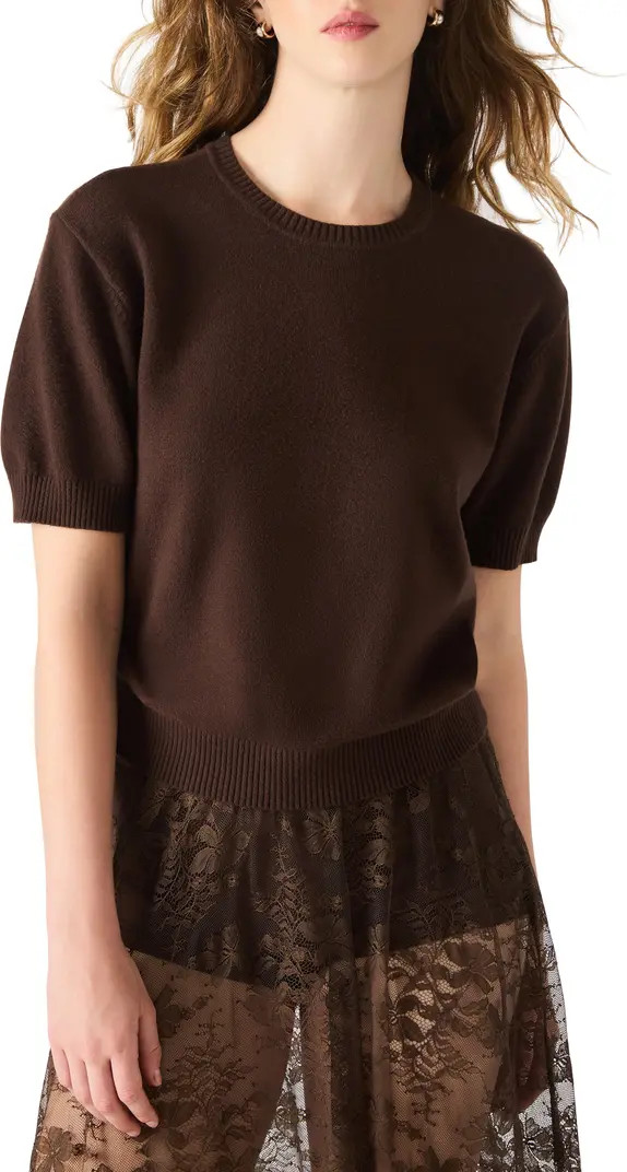 Steve Madden Hermia Short Sleeve Sweater | Nordstrom | Nordstrom
