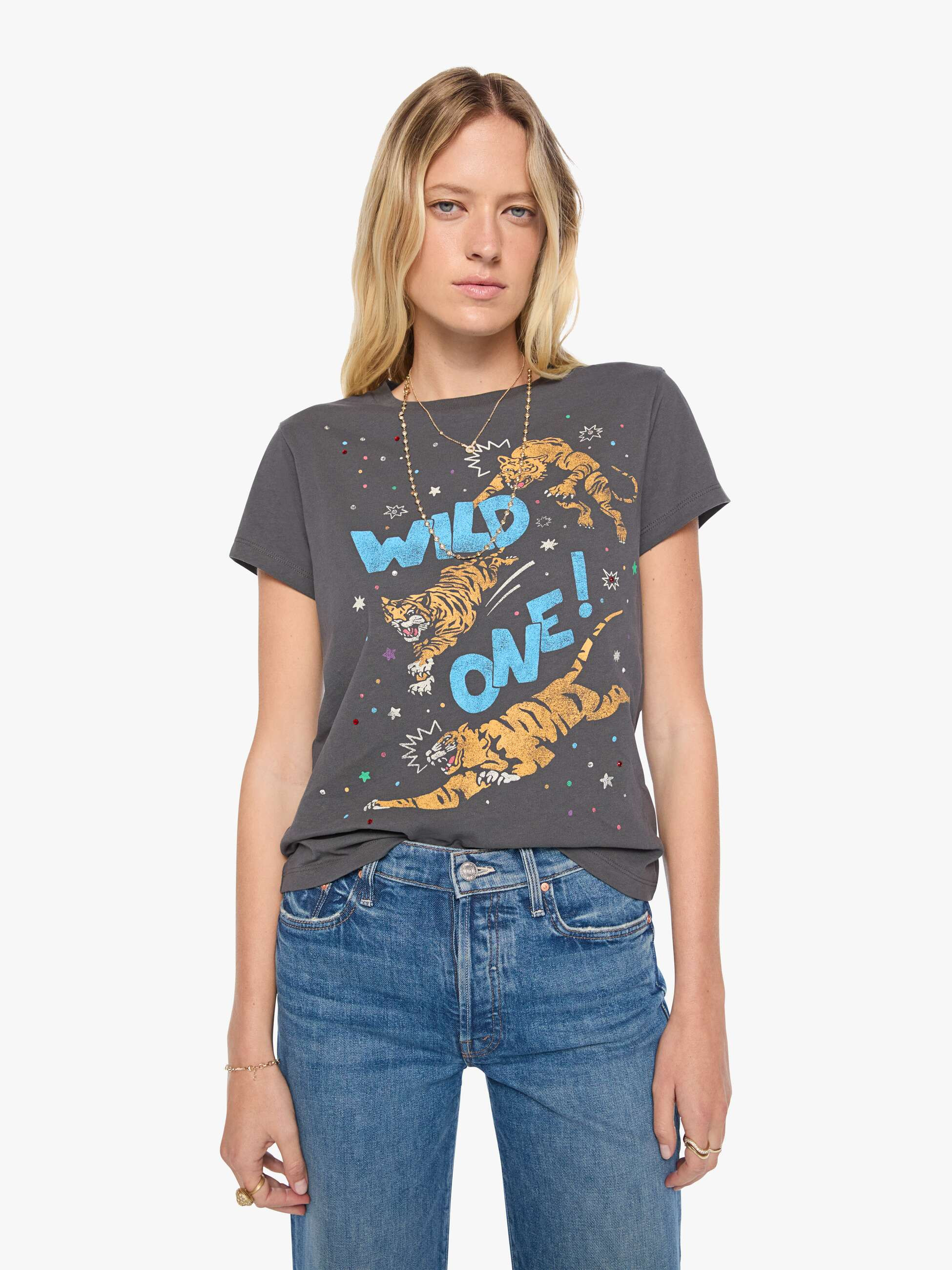 The Boxy Goodie Goodie - Wild One | Mother Denim