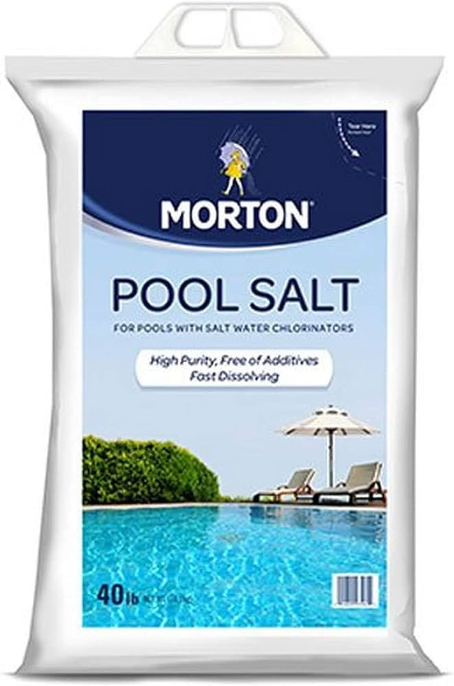 EasyGoProducts Spas 40 Pounds Morton Pool Salt High Purity & Fast Dissolving Chlorine Generator, ... | Amazon (US)