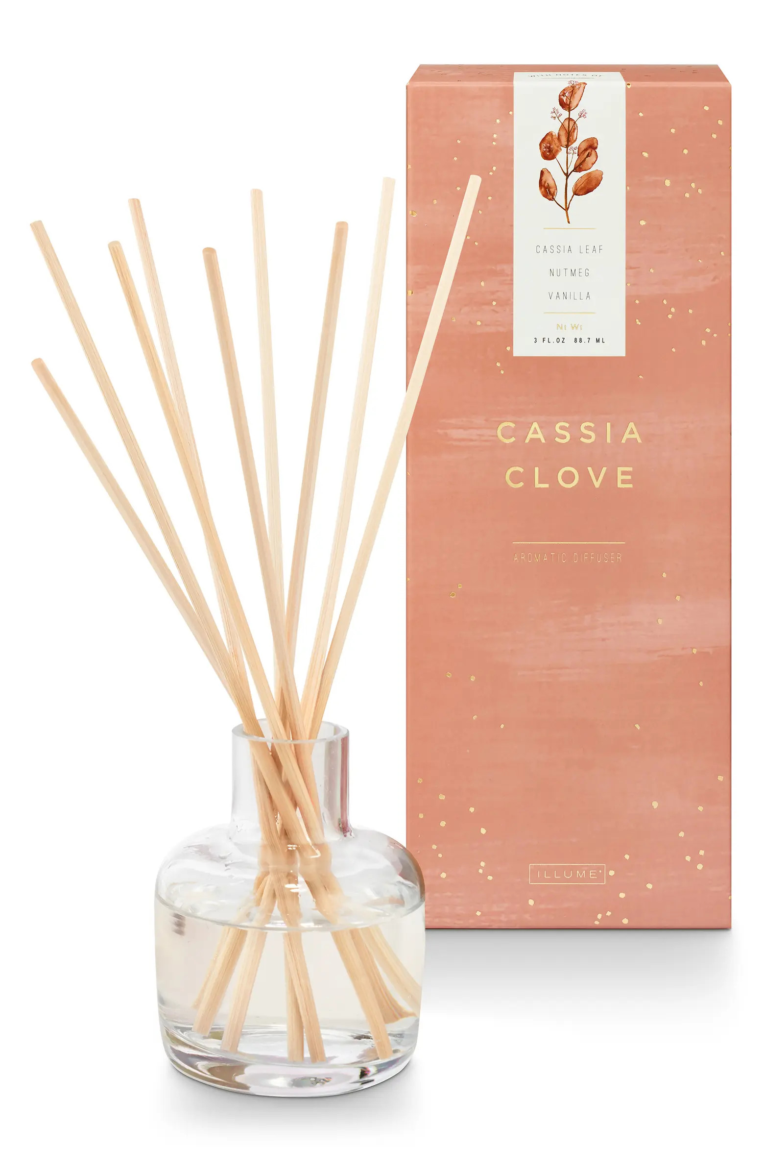 ILLUME® Cassia Clove Reed Diffuser | Nordstrom | Nordstrom