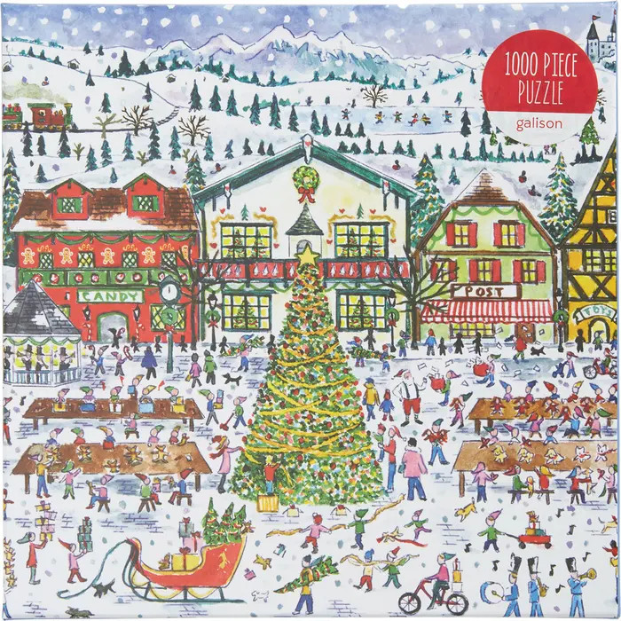 Michael Storrings Santa's Village 1000-Piece Puzzle | Nordstrom