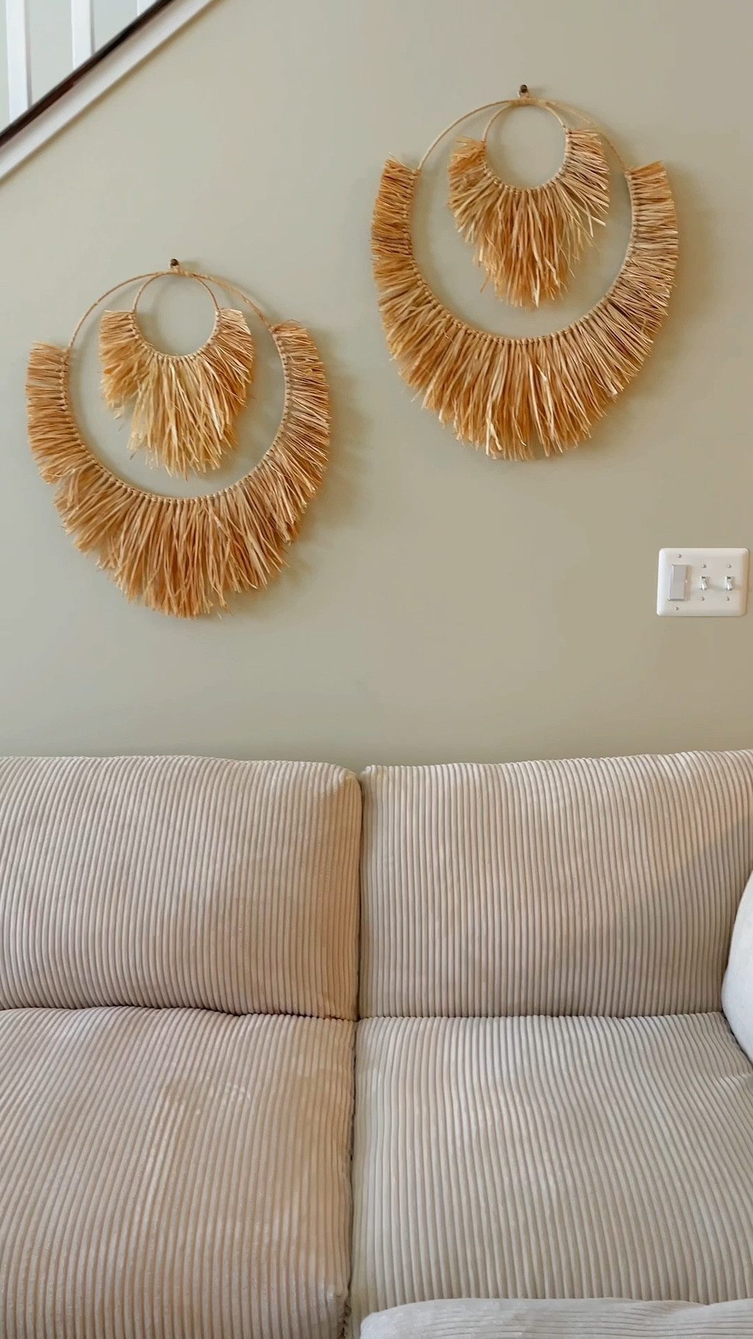 Rattan Seagrass Wall Decor 

#LTKunder50 #LTKstyletip #LTKhome