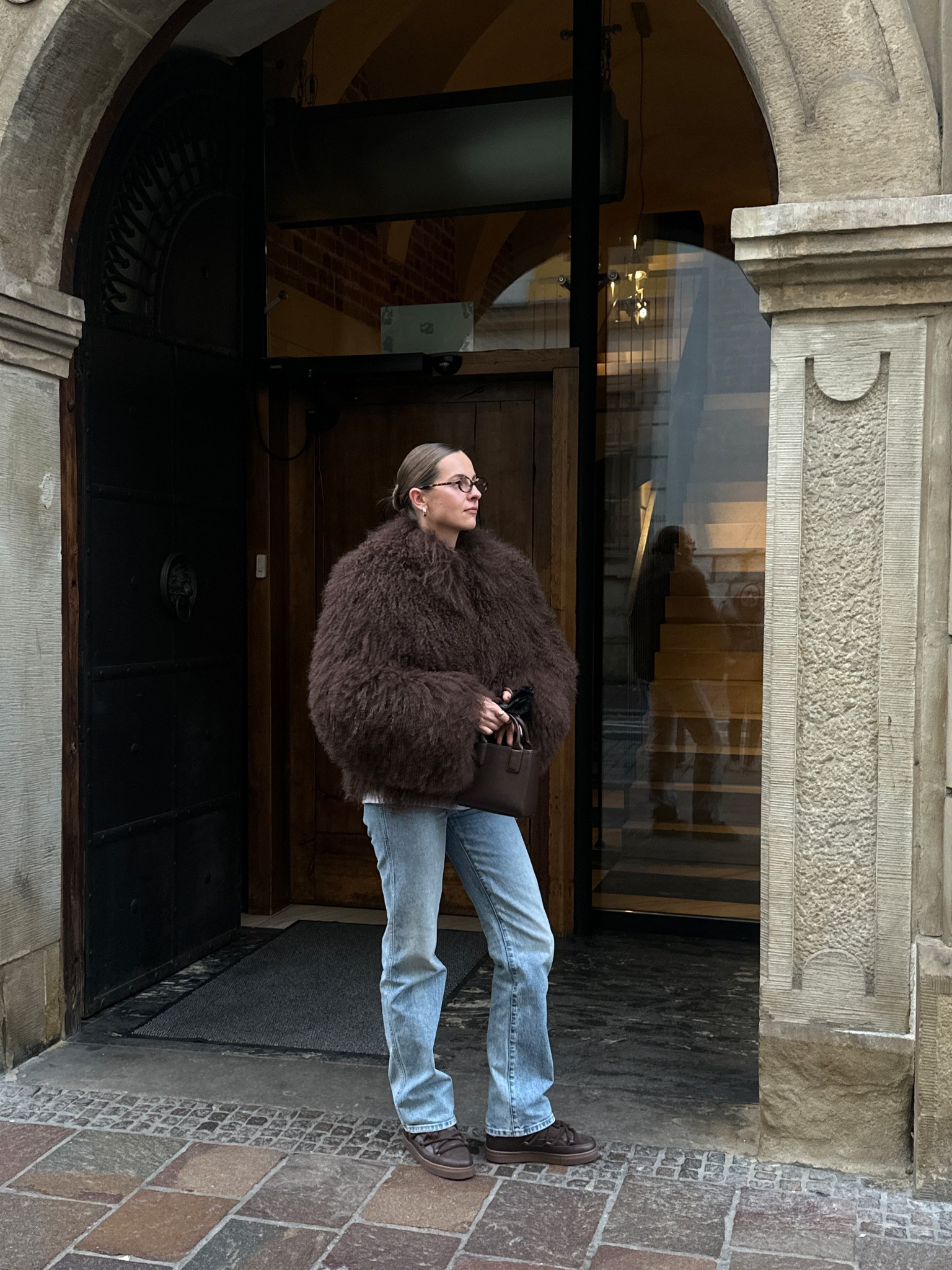 Brown shearling coat from Ducie and the most cosy Inuiiki boots🤎

#LTKeurope #LTKwinter #LTKluxury
