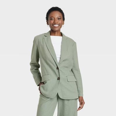 Women's Linen Blazer - A New Day™ | Target