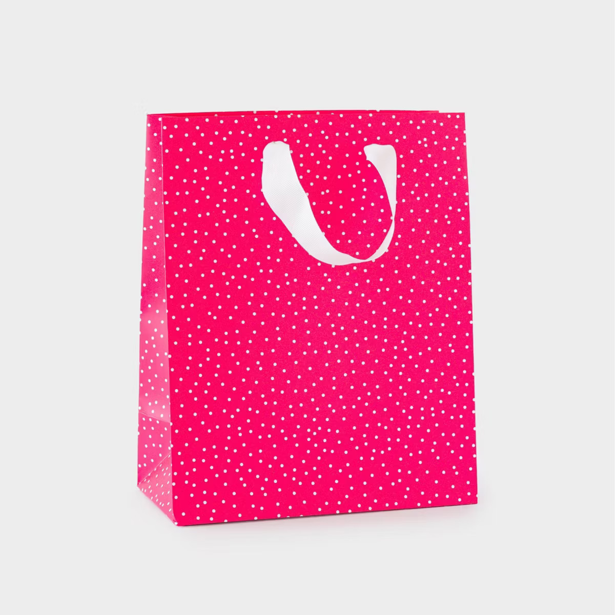 Neon Pink Tiny Dot Cub Gift Bag - Sugar Paper™ | Target