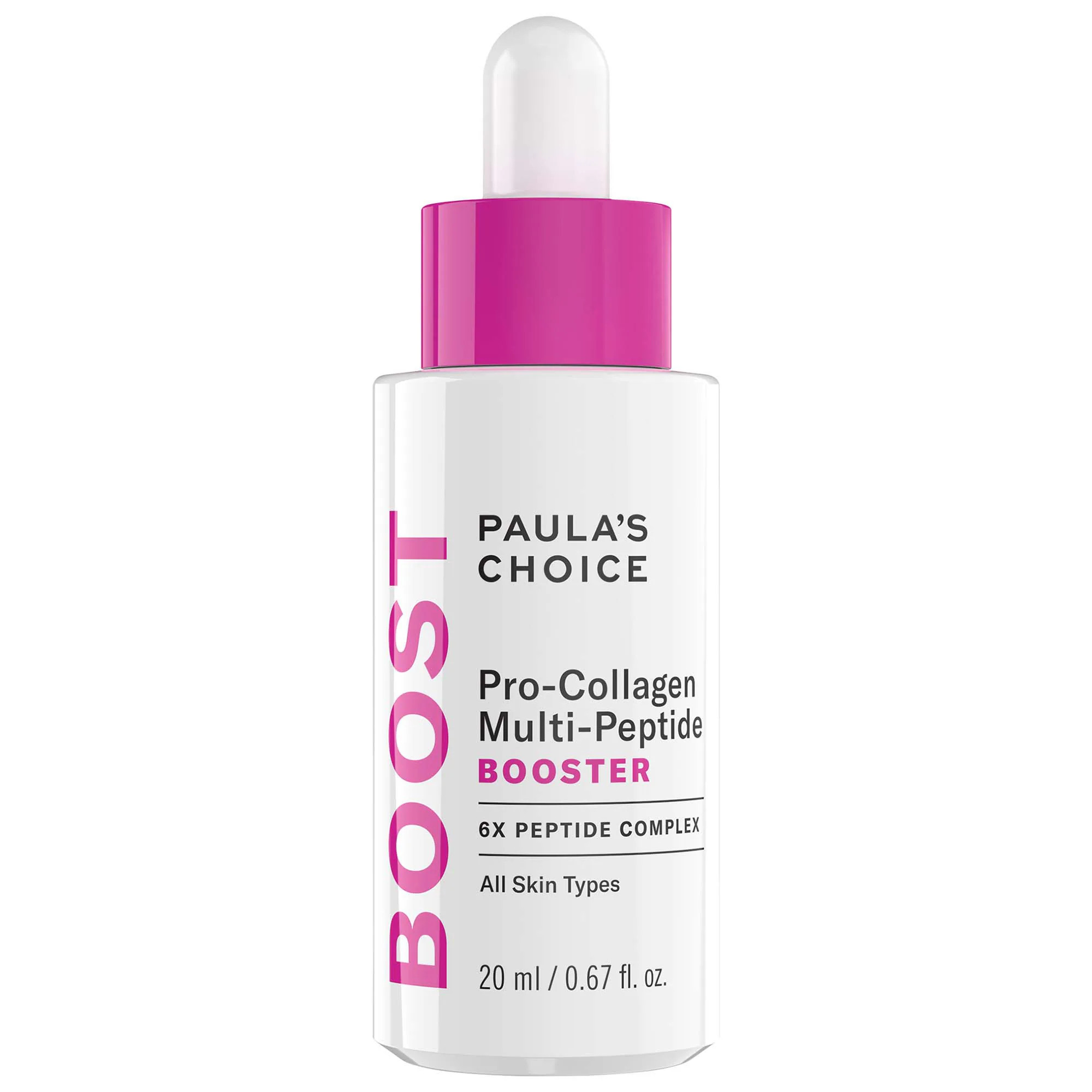 Paula's Choice Pro Collagen Multi-Peptide Booster for Firmer, Smoother Skin 0.67 oz / 20 mL | Sephora (US)