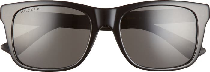 55mm Polarized Rectangular Sunglasses | Nordstrom | Nordstrom